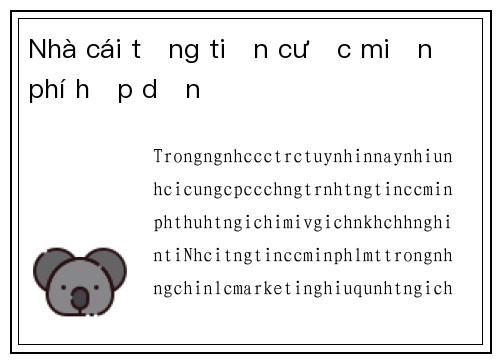 Nhà cái tặng tiền cược miễn phí hấp dẫn