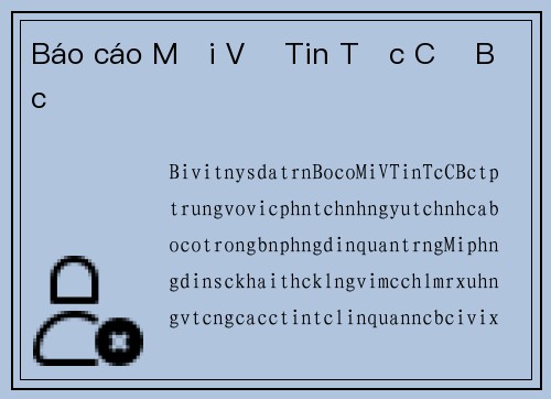 Báo cáo Mới Về Tin Tức Cờ Bạc