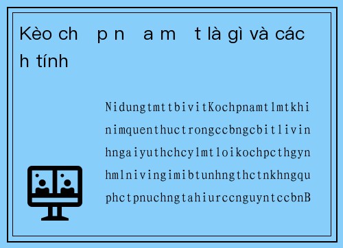 Kèo chấp nửa một là gì và cách tính